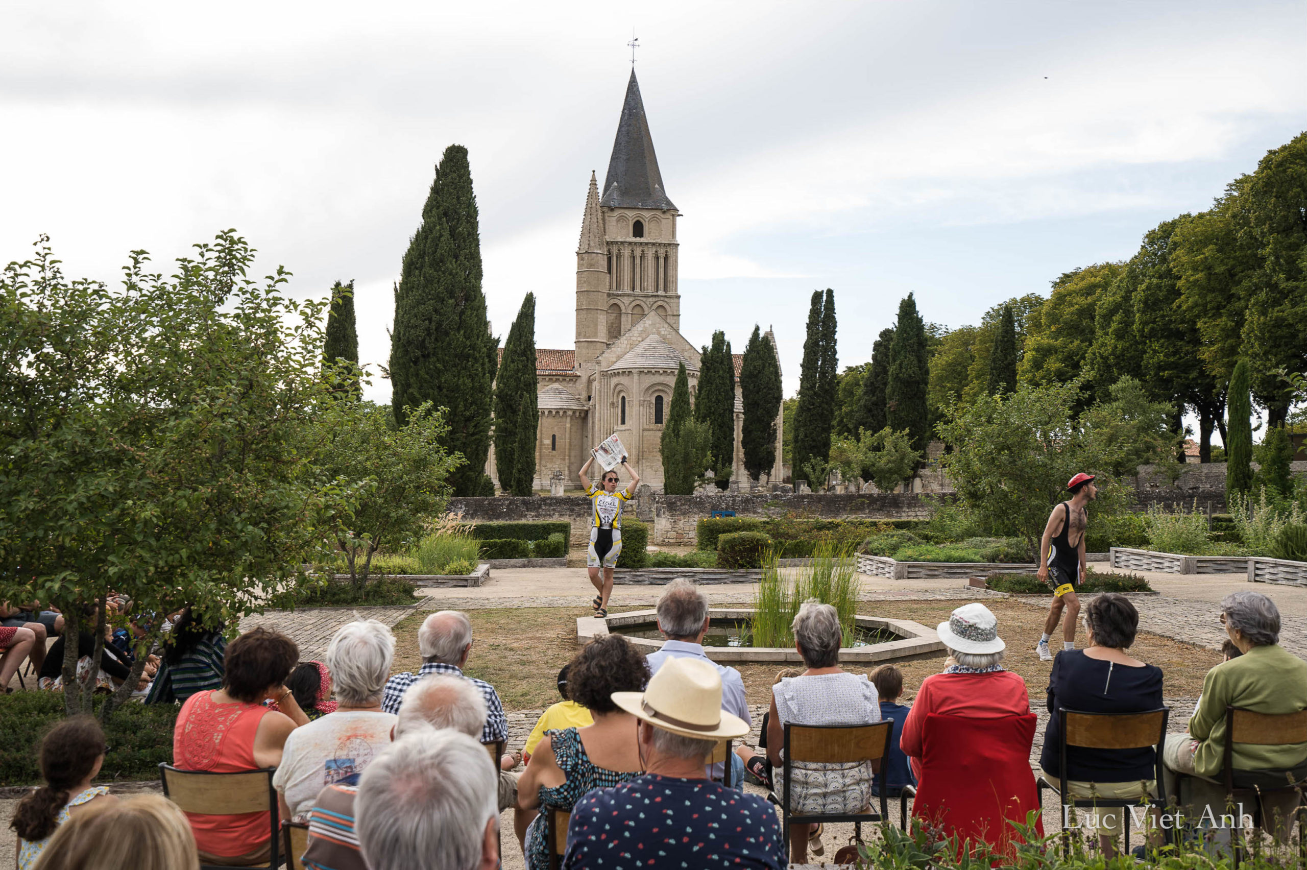 Angèle Arnaud & Émeric Cheseaux Jardin médiéval d’Aulnay 28 juillet 2022