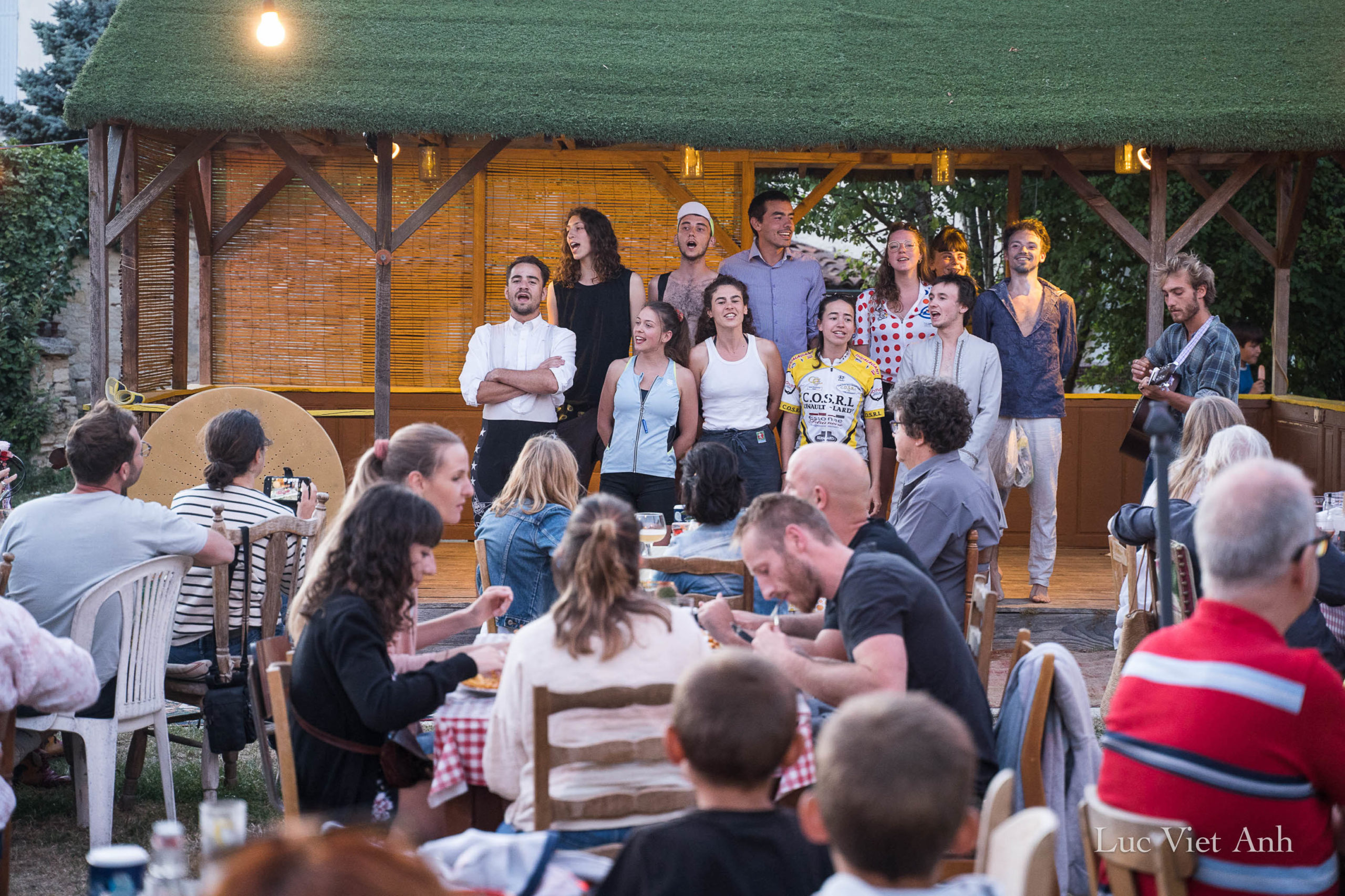 Le chant final Fish and Chips de Pougemin 29 juillet 2022 2