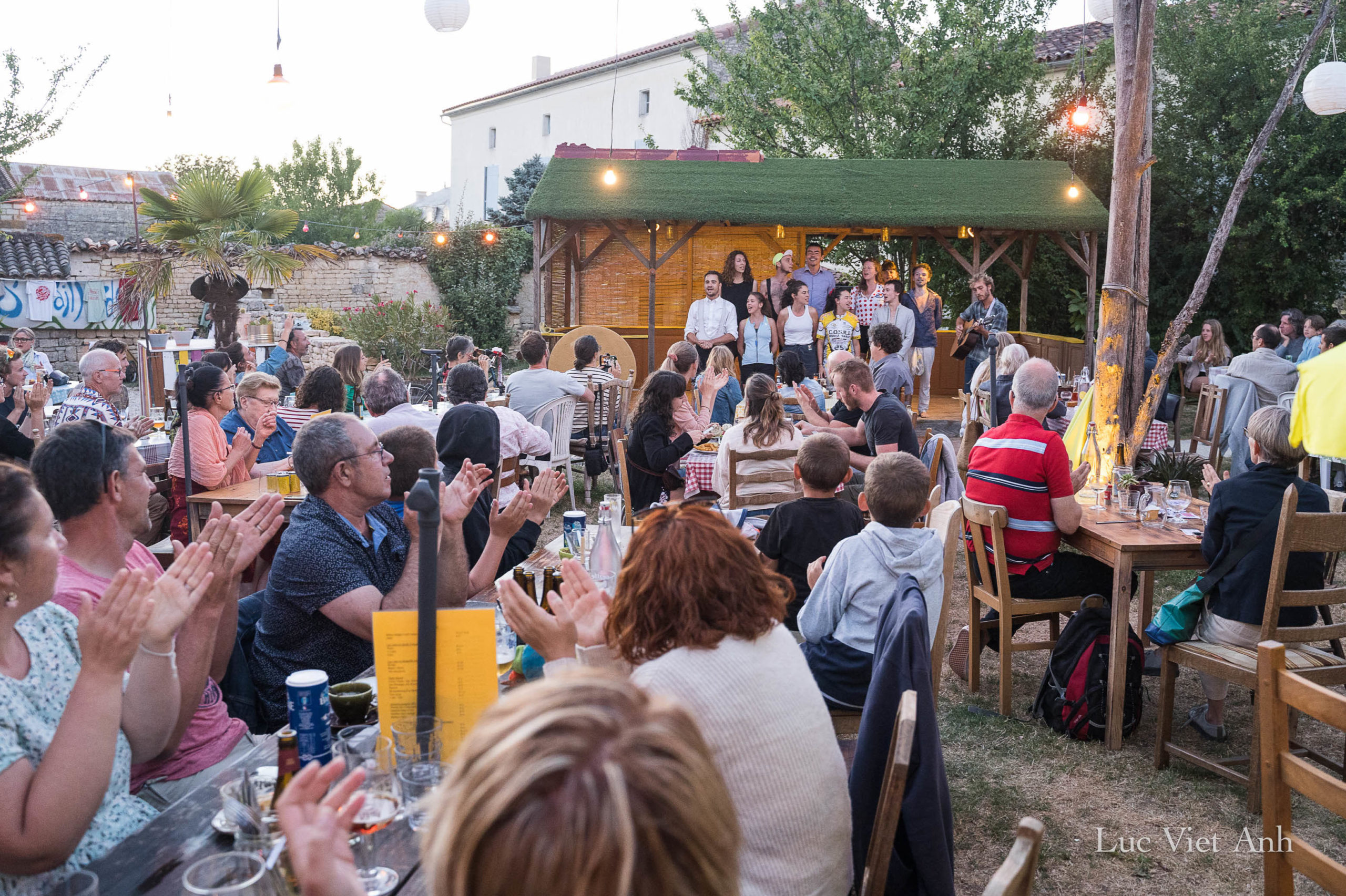 Le chant final Fish and Chips de Pougemin 29 juillet 2022