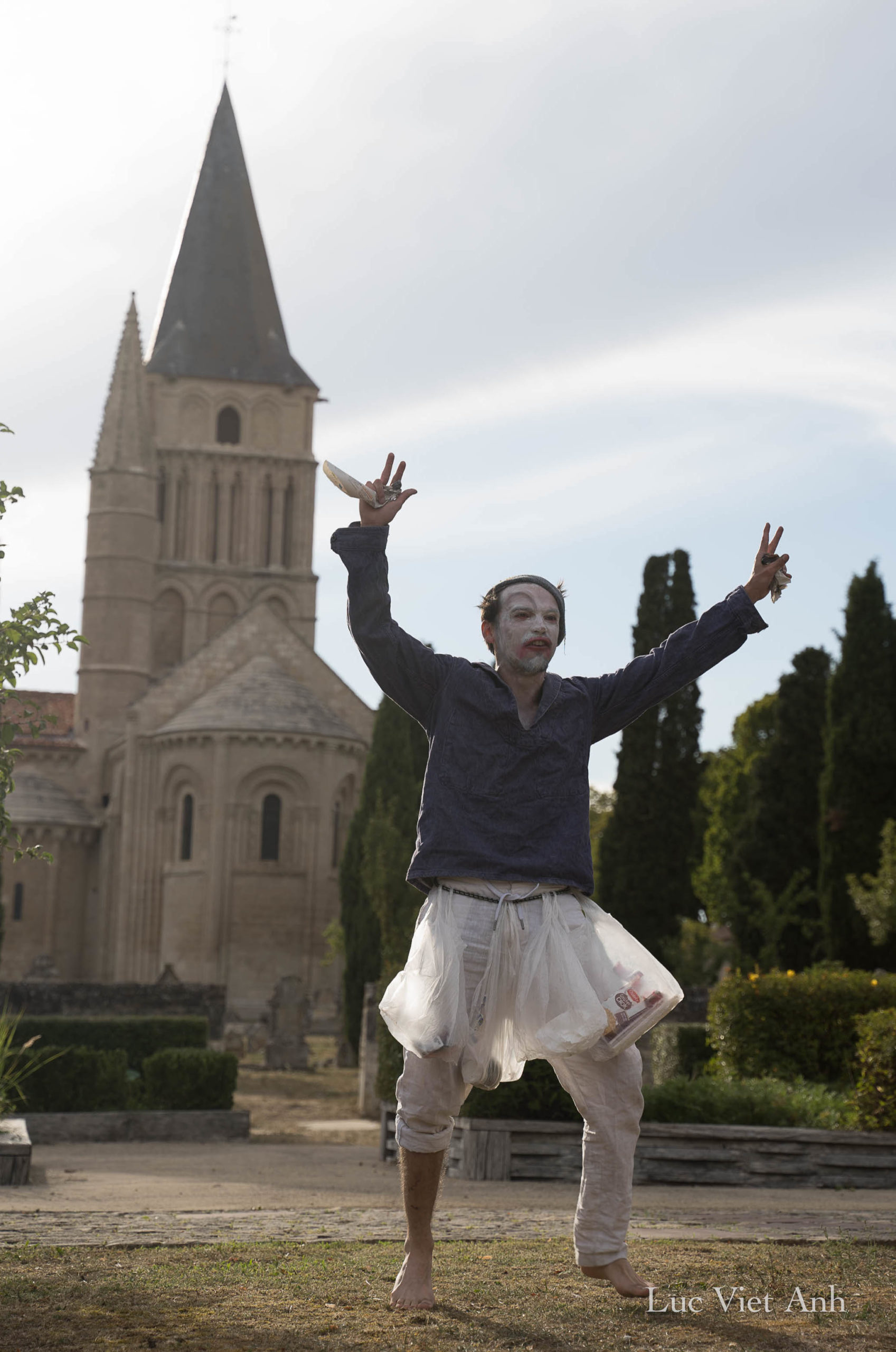 Sydney Gybely Jardin médiéval d’Aulnay 28 juillet 2022 2