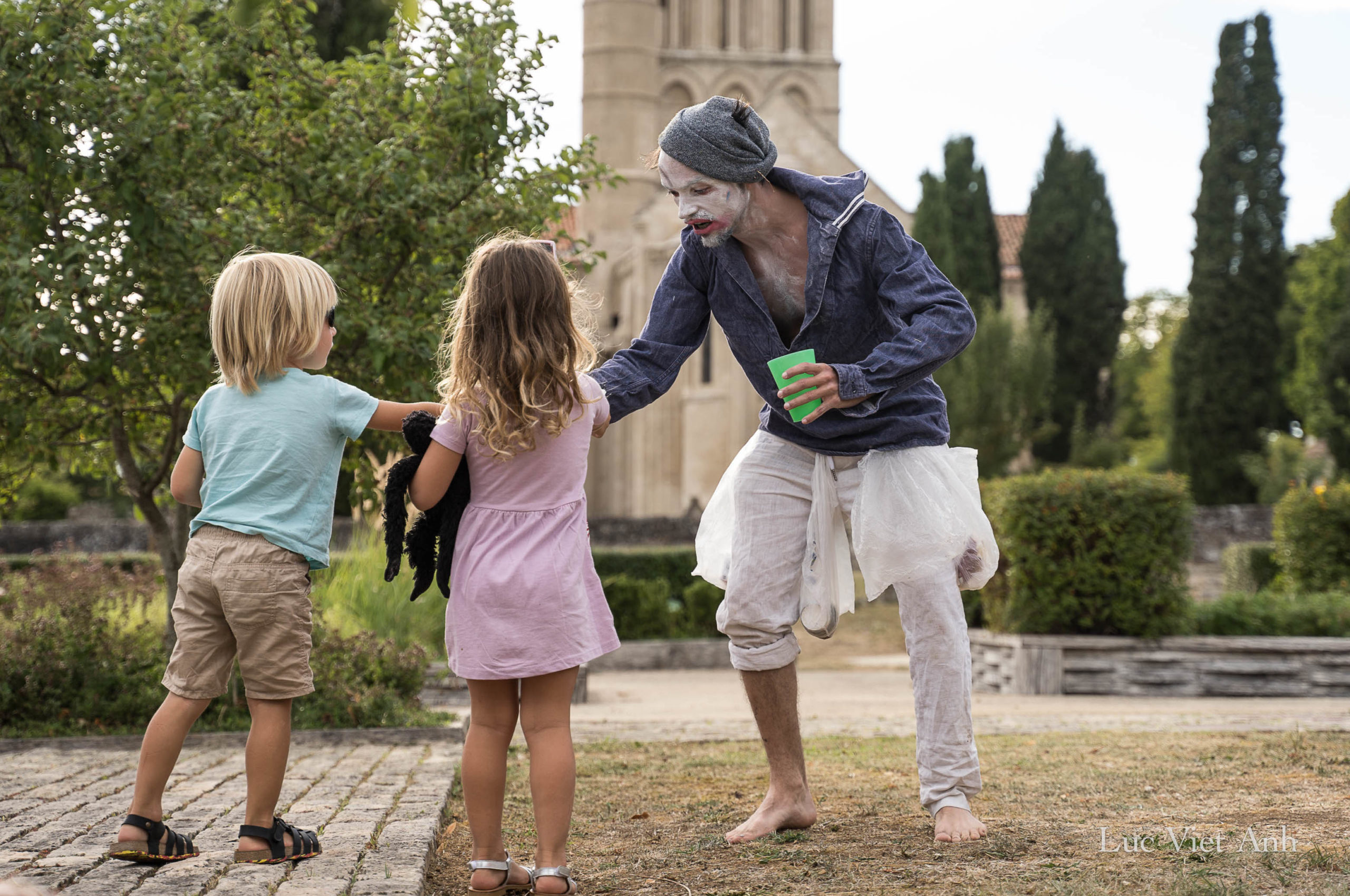 Sydney Gybely Jardin médiéval d’Aulnay 28 juillet 2022