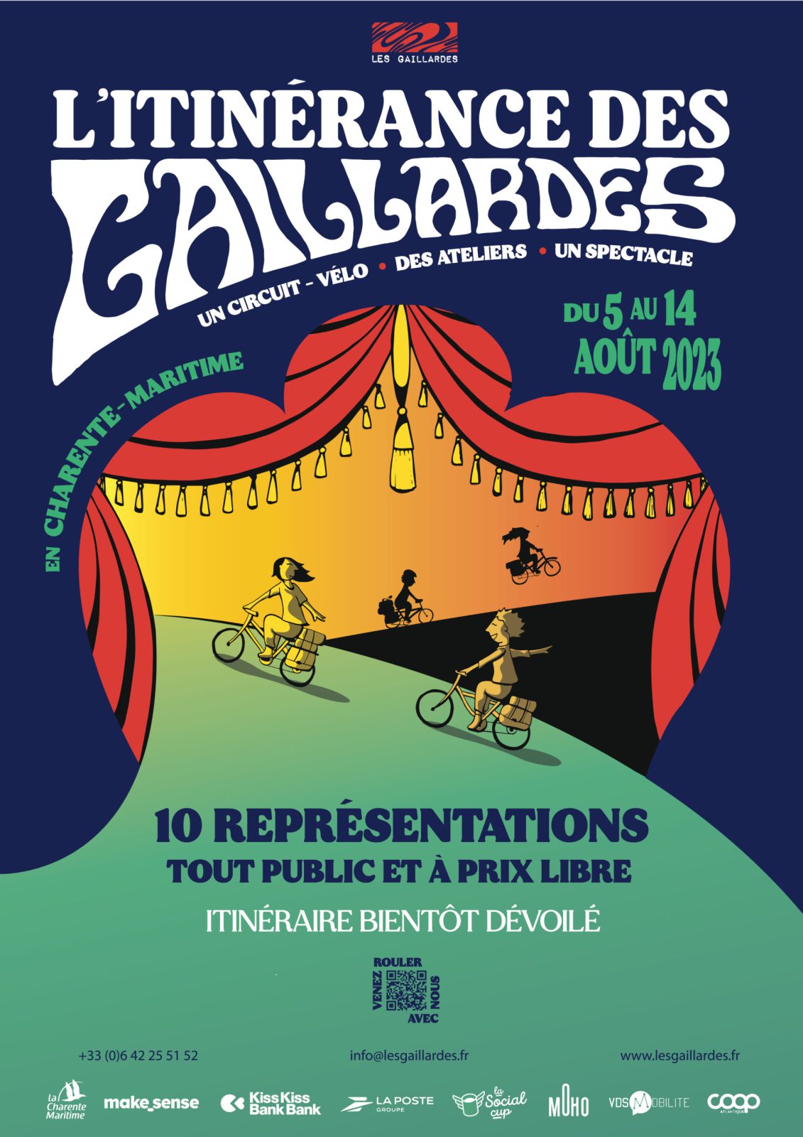 Les Gaillardes l'itinérance 2023