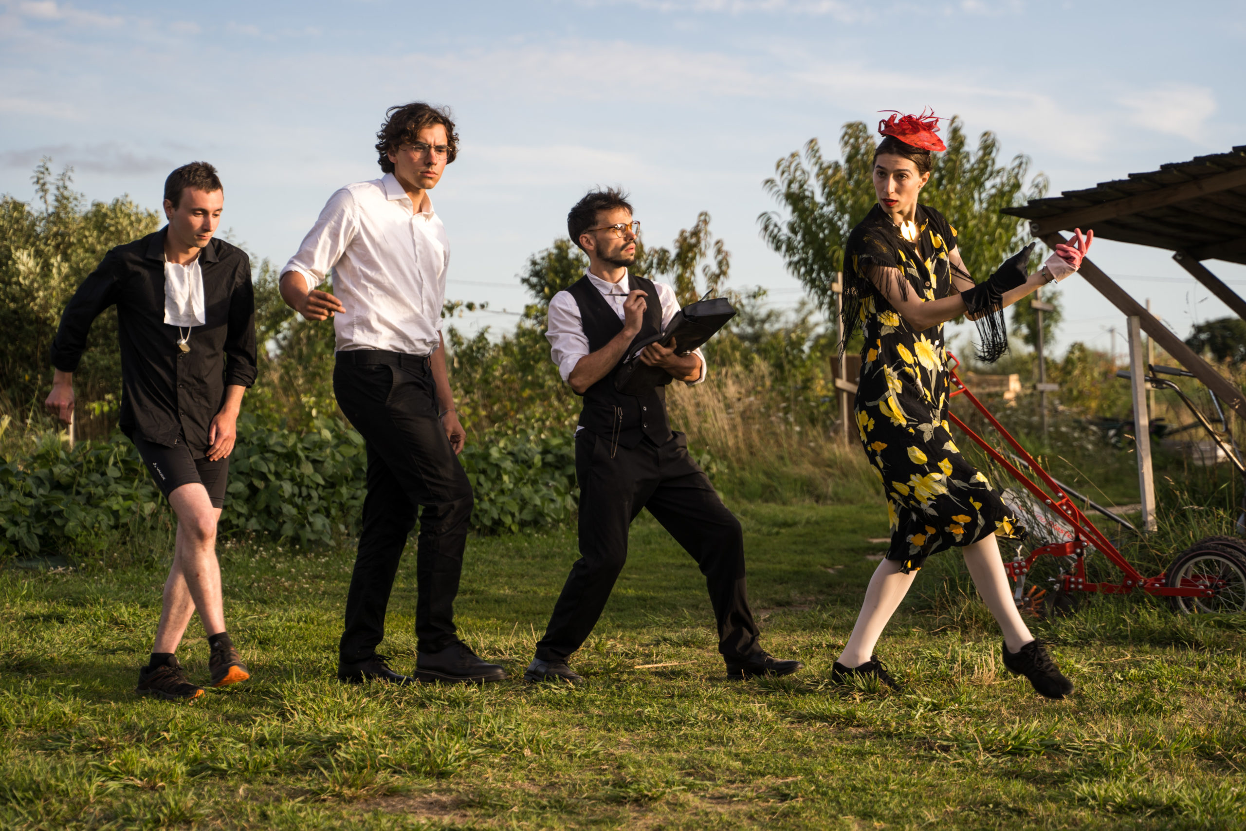 Léo Nivet, Lucien Arnaud, Sydney Gybely & Ève Hivernat La ferme de brouage 6 août 2023