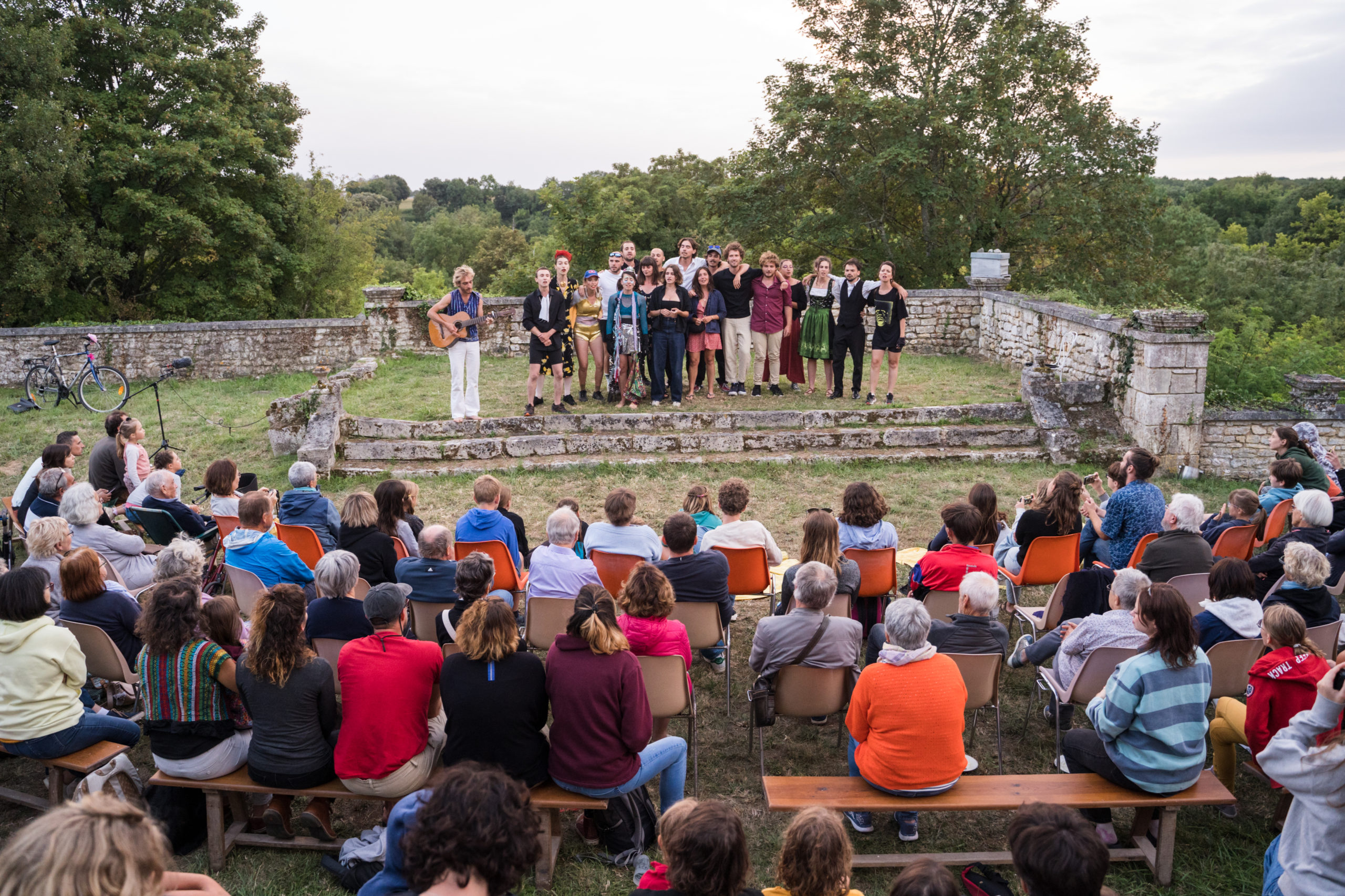 Le chant final Château Gaillard 14 août 2023 2