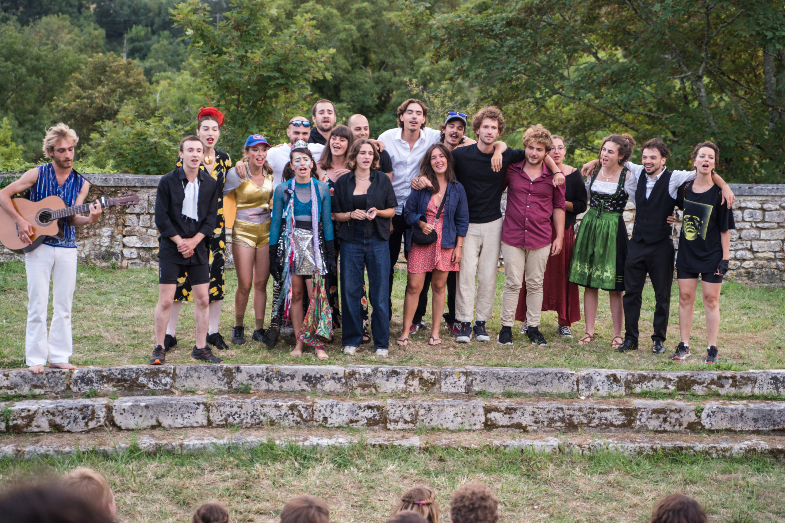 Le chant final Château Gaillard 14 août 2023 4