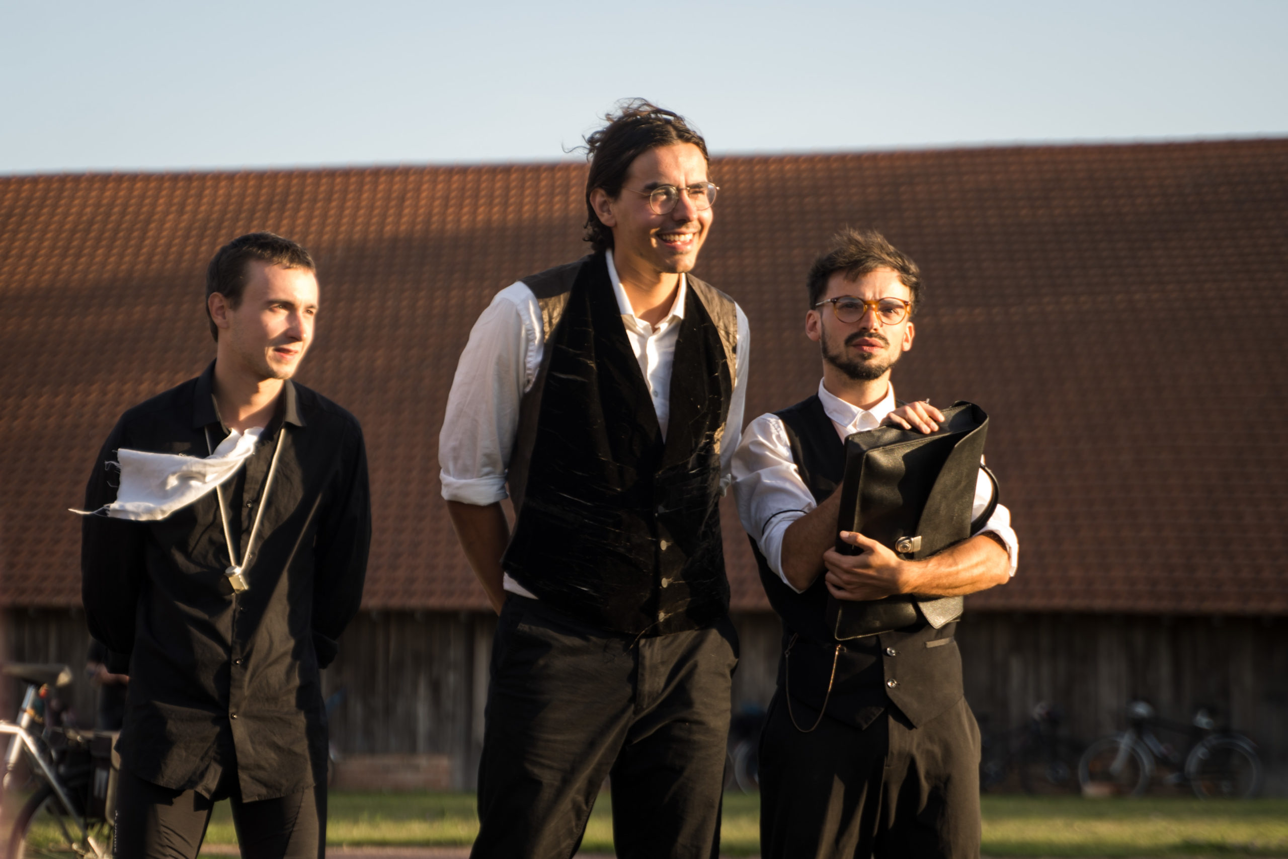 Léo Nivet, Lucien Arnaud & Sydney Gybely Briqueterie de La Frênaie 10 août 2023 2