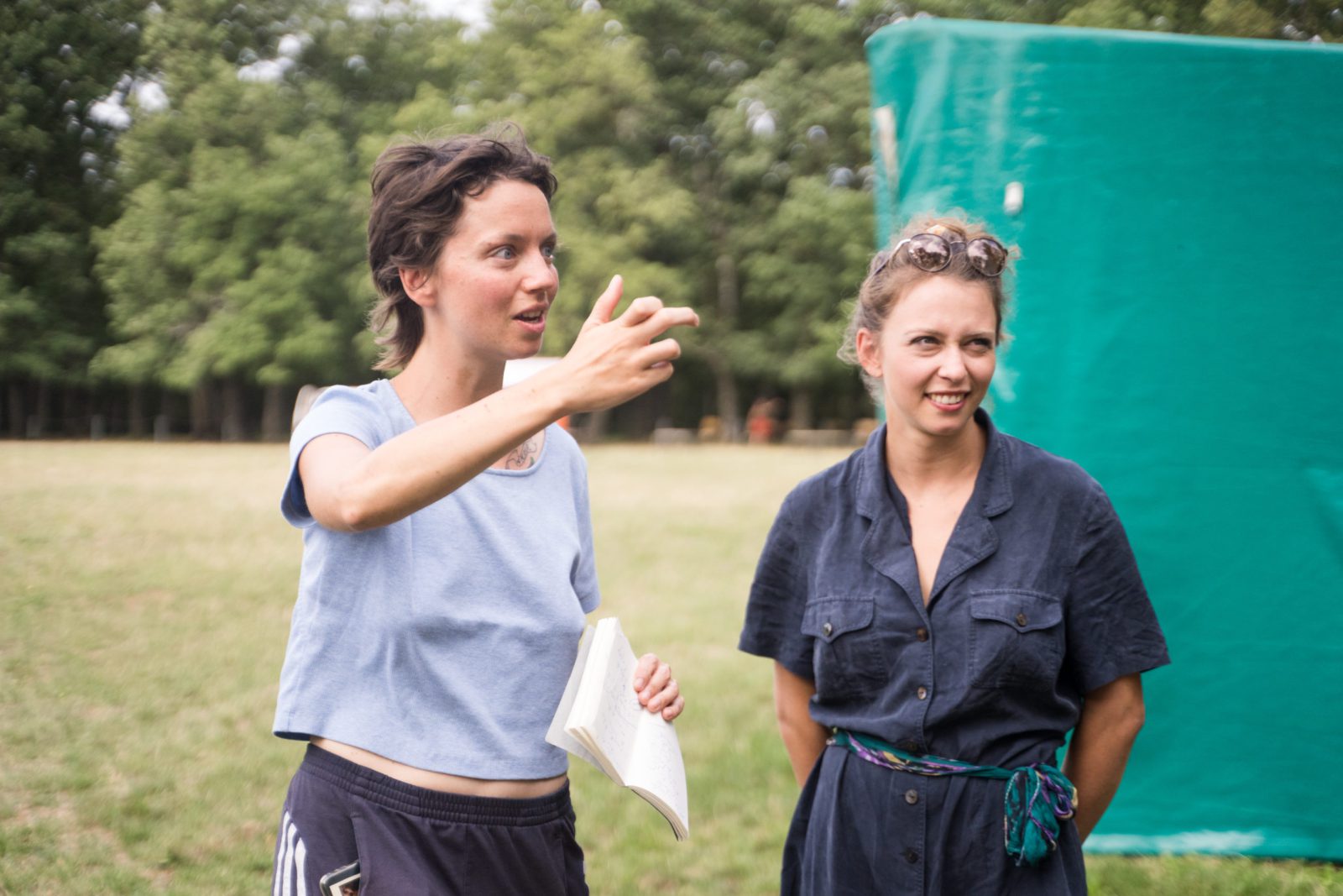 Naïma Perlot-Lhuillier & Jeanne Guittet Atelier d'initiation au théâtre 12 août 2023