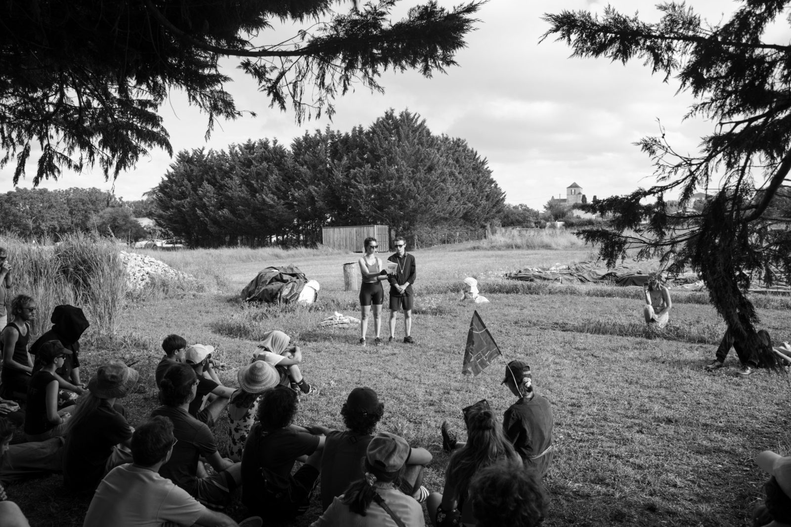 Naïma Perlot-Lhuillier & Léo Nivet Villa Galo Romaine de Saint-Saturnin-du-Bois 11 août 2023