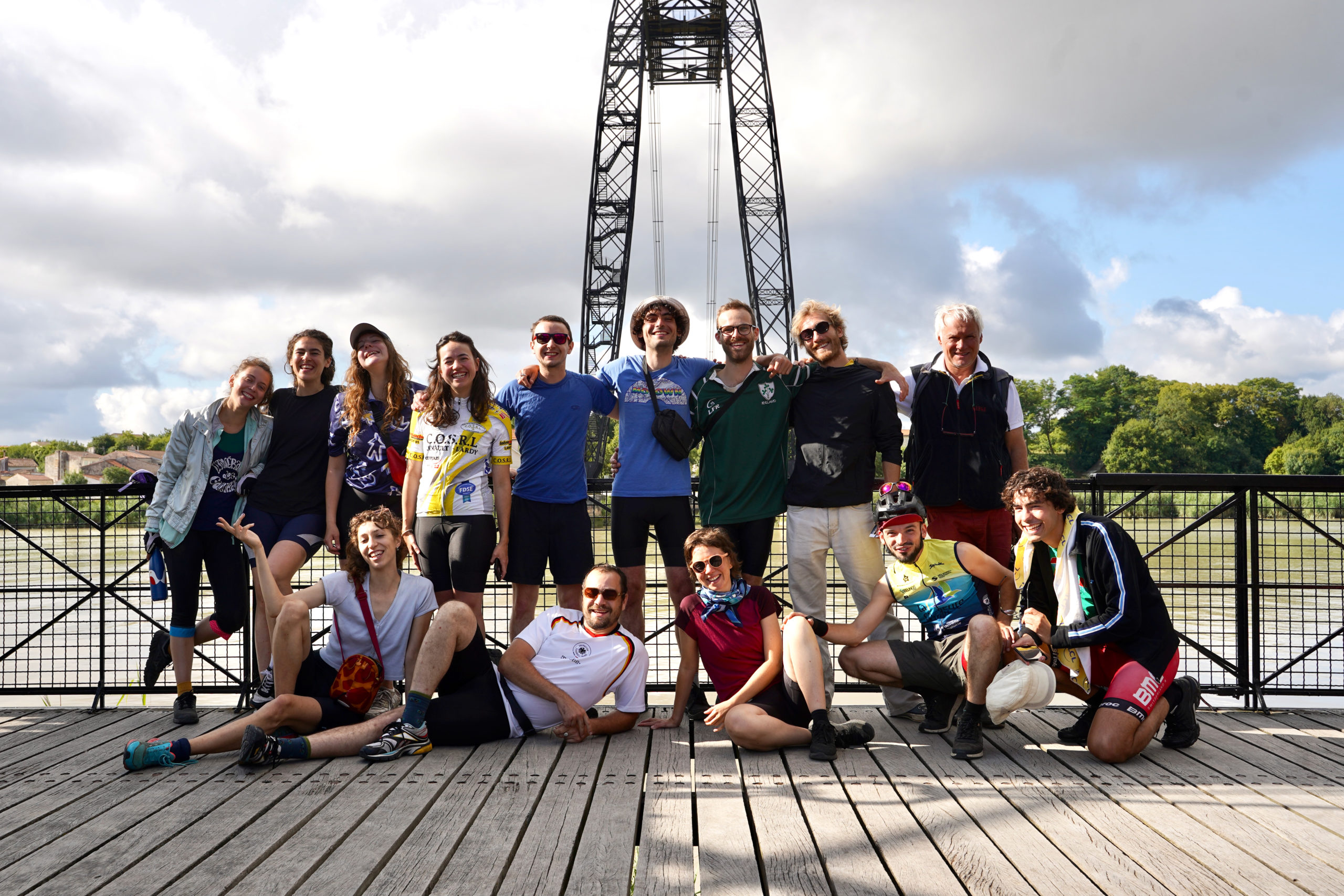 Sur le Pont Transbordeur 13 juillet 2024