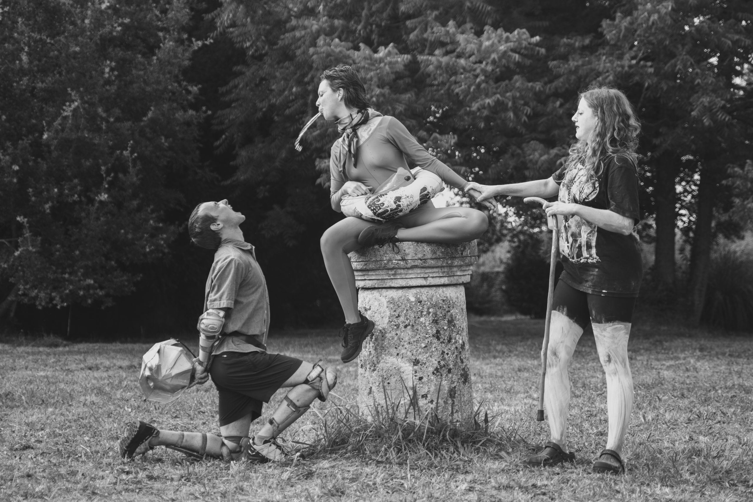 Léo Nivet, Naïma Perlhot-Lhuillier & Alba Porte Château Gaillard 27 juillet 2024