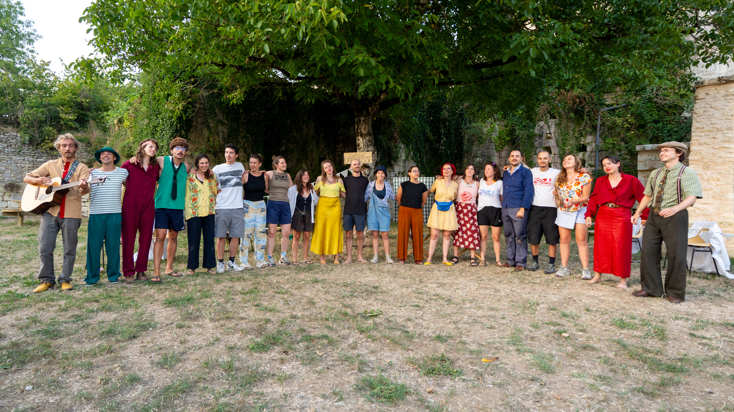 Au jardin de la tour de Saint-Sauvant Mardi 12 août