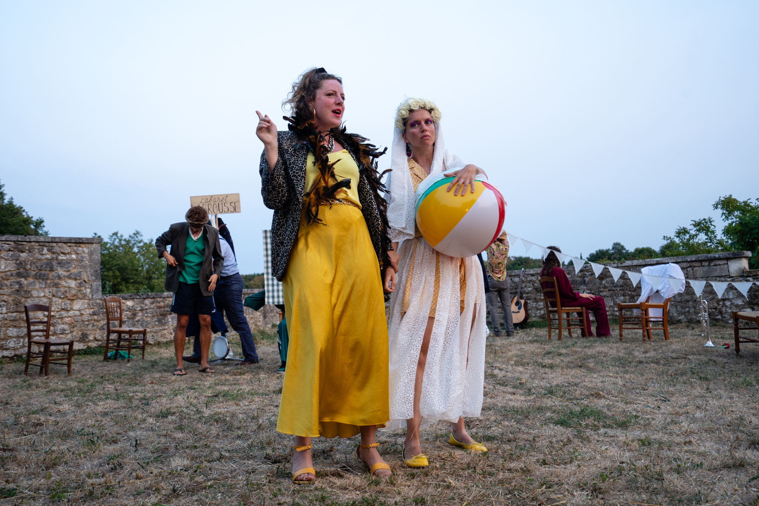 Alba Porte & Naïma Perlot-Lhuillier Château Gaillard (Juicq) Vendredi 15 août
